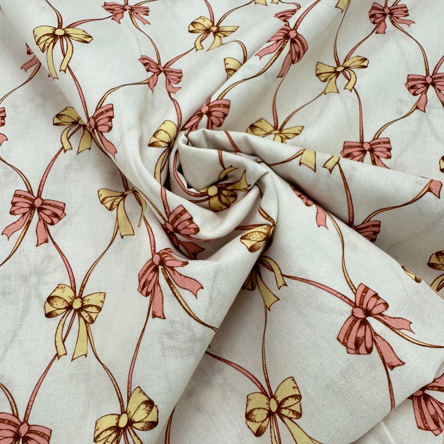 Cute Bow (Classico Arancia cotton) 3m