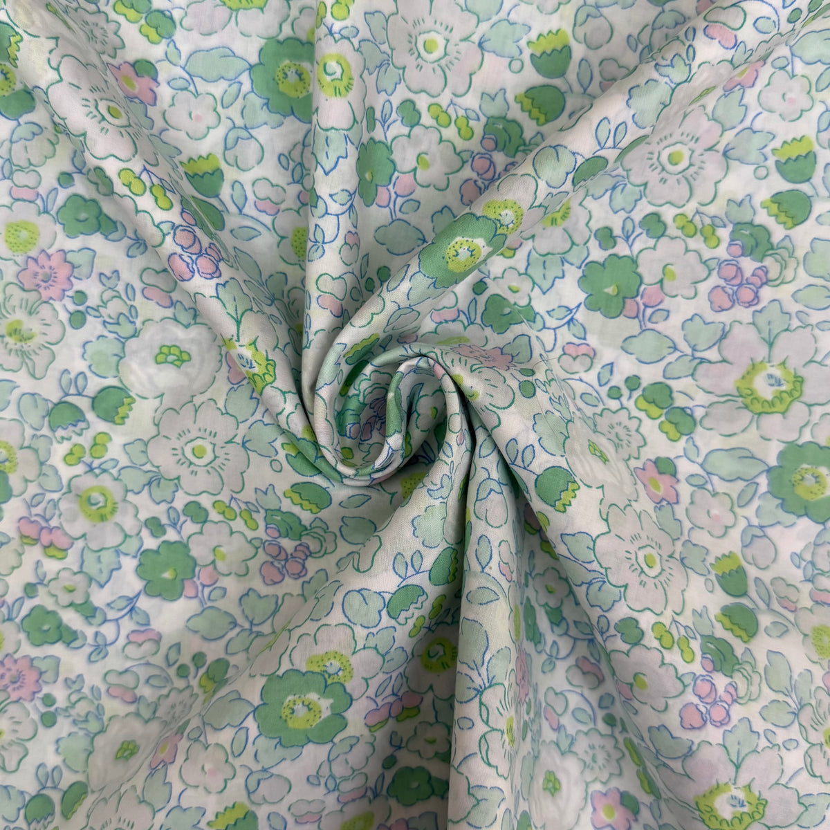 Liberty Betsy GreenTANA LAWN™ COTTON 3m