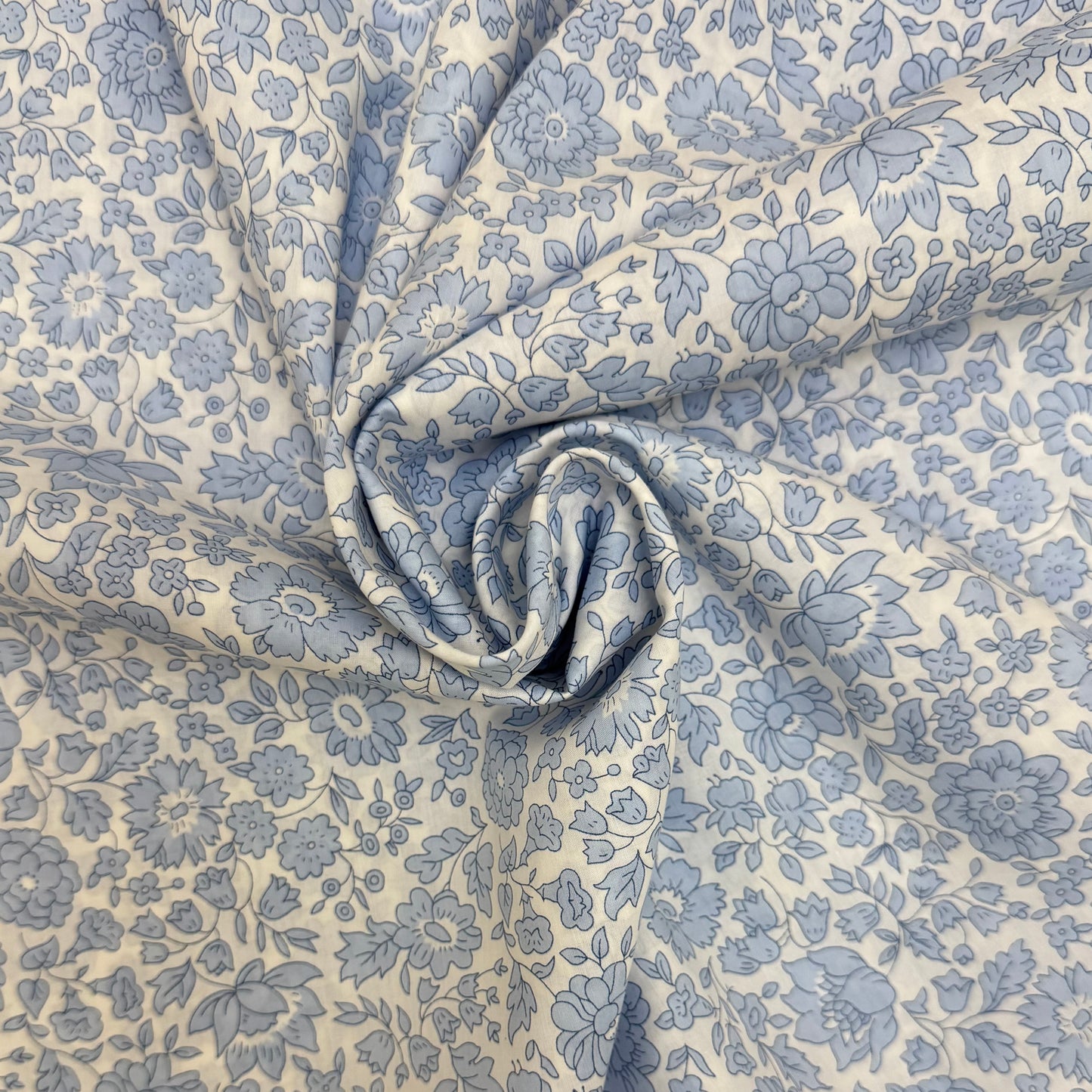 Liberty Fabrics D'anjo Sky B Tana Lawn Cotton 3m