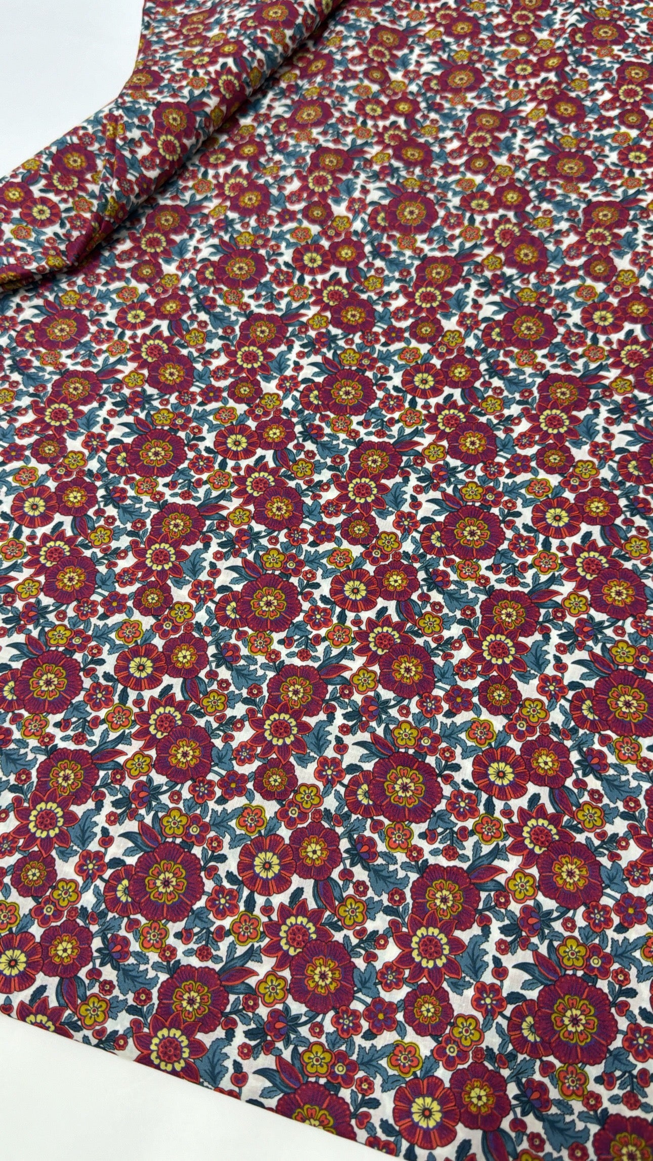 Liberty Fabric Razai Red