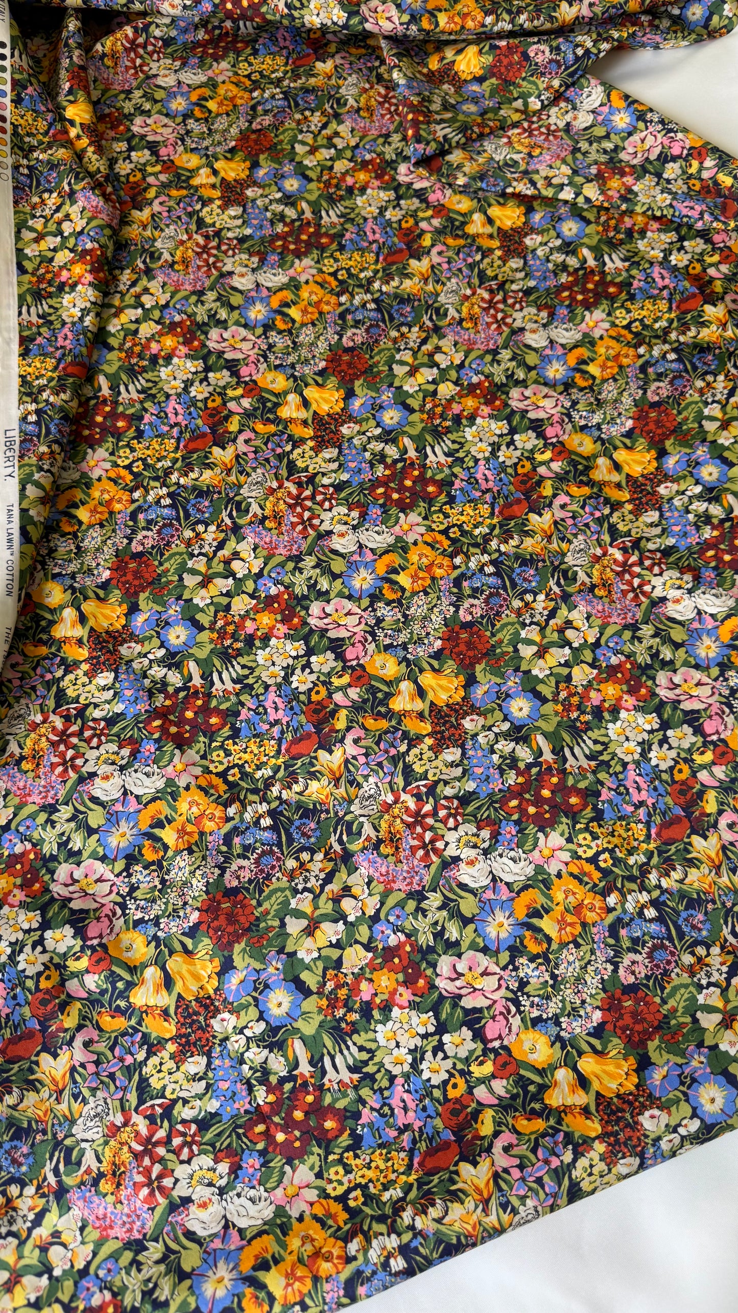 Liberty Fabrics Cottage Garden A Tana Lawn Cotton 3m