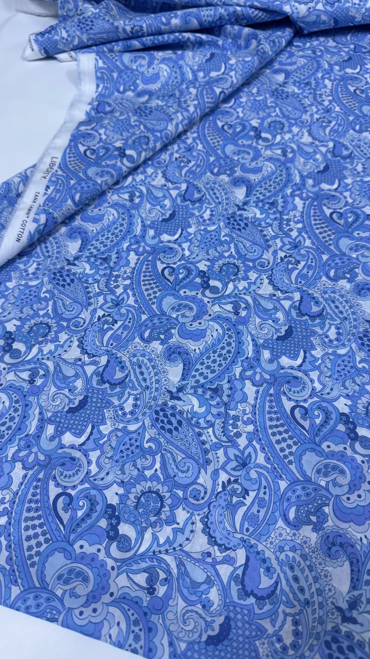 Liberty Fabric Paisley Cotton Tana Lawn® 3m