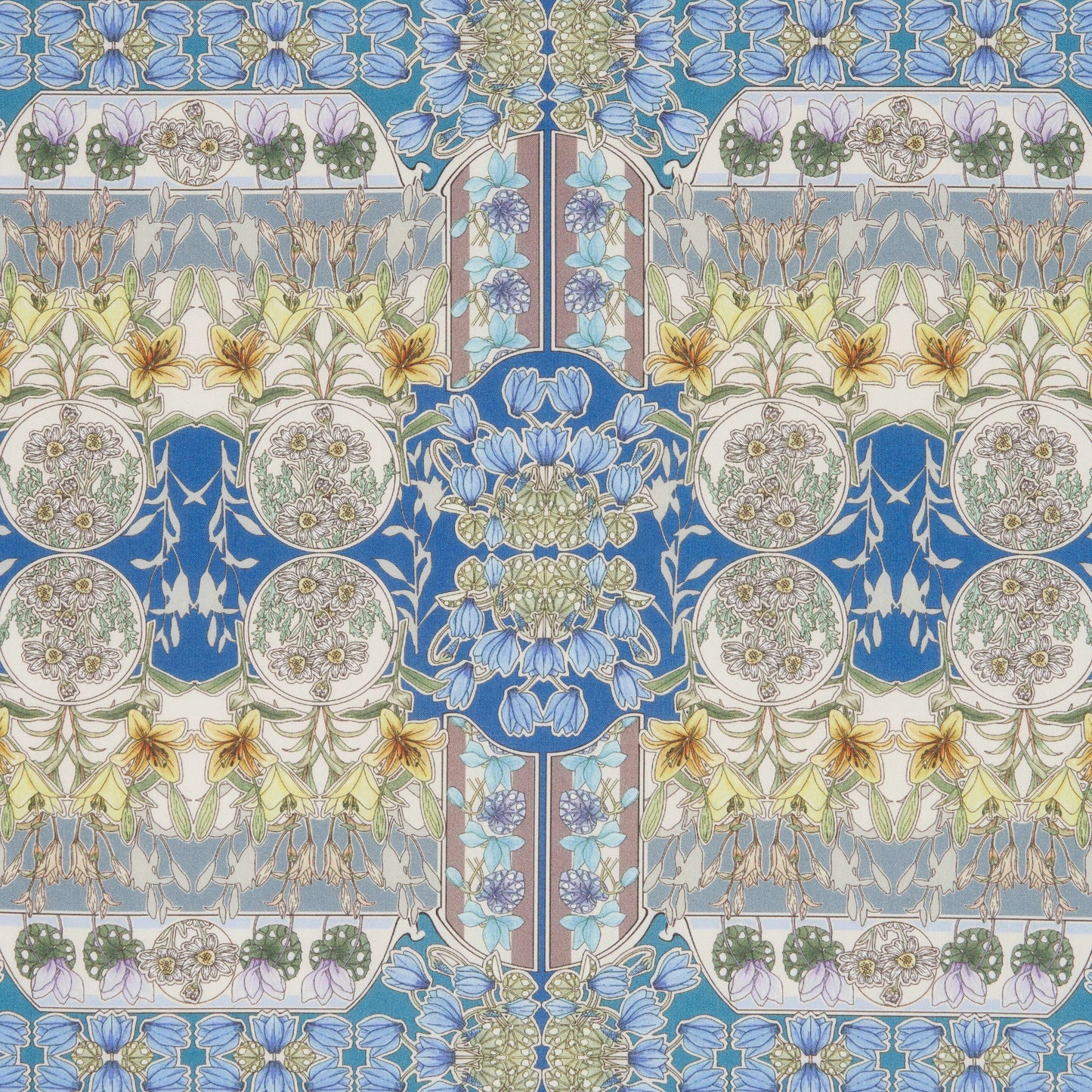 Liberty Fabrics Flower Fete D Tana Lawn Cotton