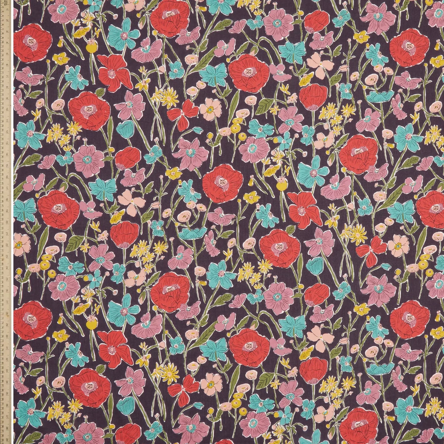 Liberty Fabrics Louie’s Meadow A Tana Lawn Cotton 3m