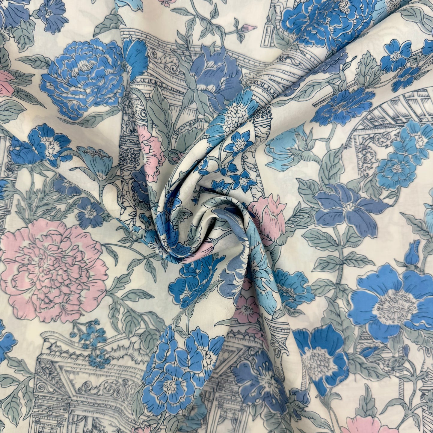 Liberty Fabrics Mary C Tana Lawn Cotton 3m