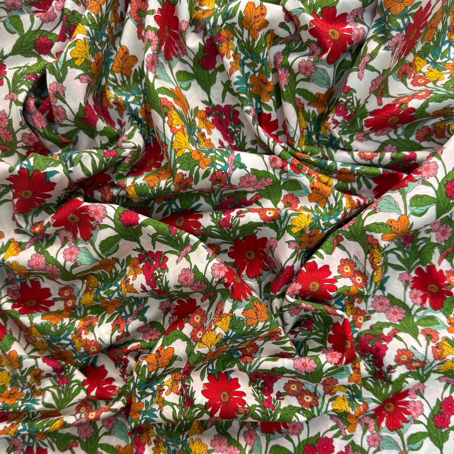 English Cotton Lawn Fabric 3m