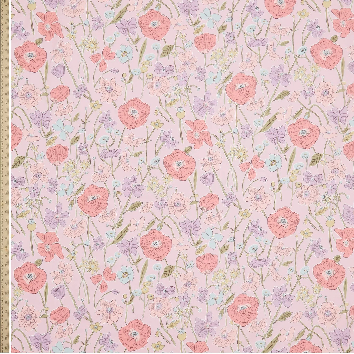 Liberty Fabrics Louie’s Meadow C Tana Lawn Cotton 3m
