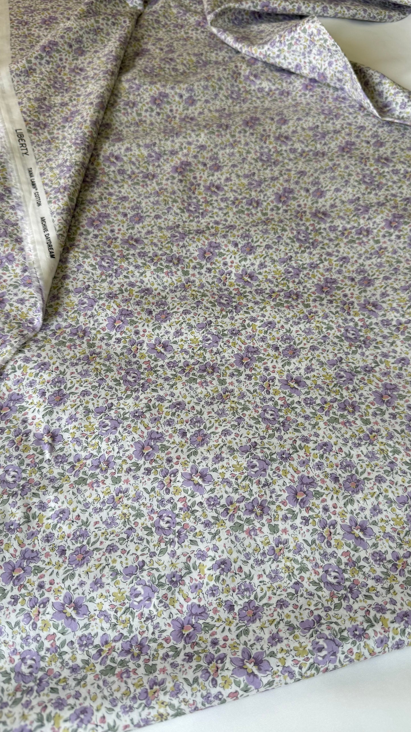 Liberty Fabrics Gemma Meadow C Tana Lawn Cotton 3m