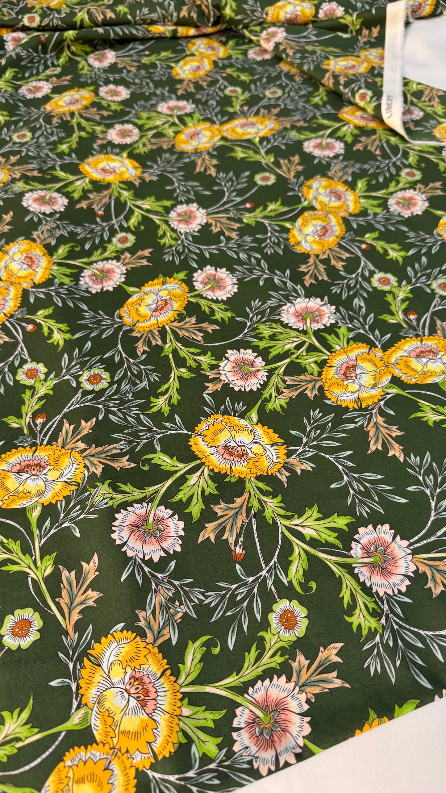 Liberty Fabric legacy new Scale Green Cotton Tana Lawn® 3m