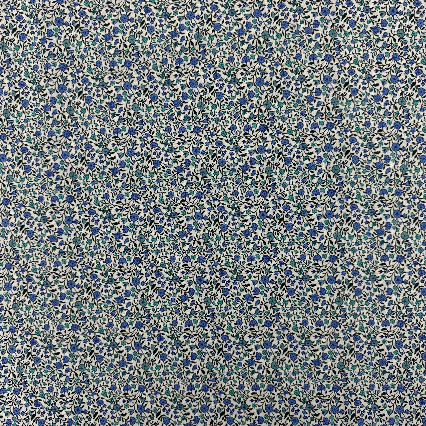Liberty of London Queen's Gallery Blue Tana Lawn