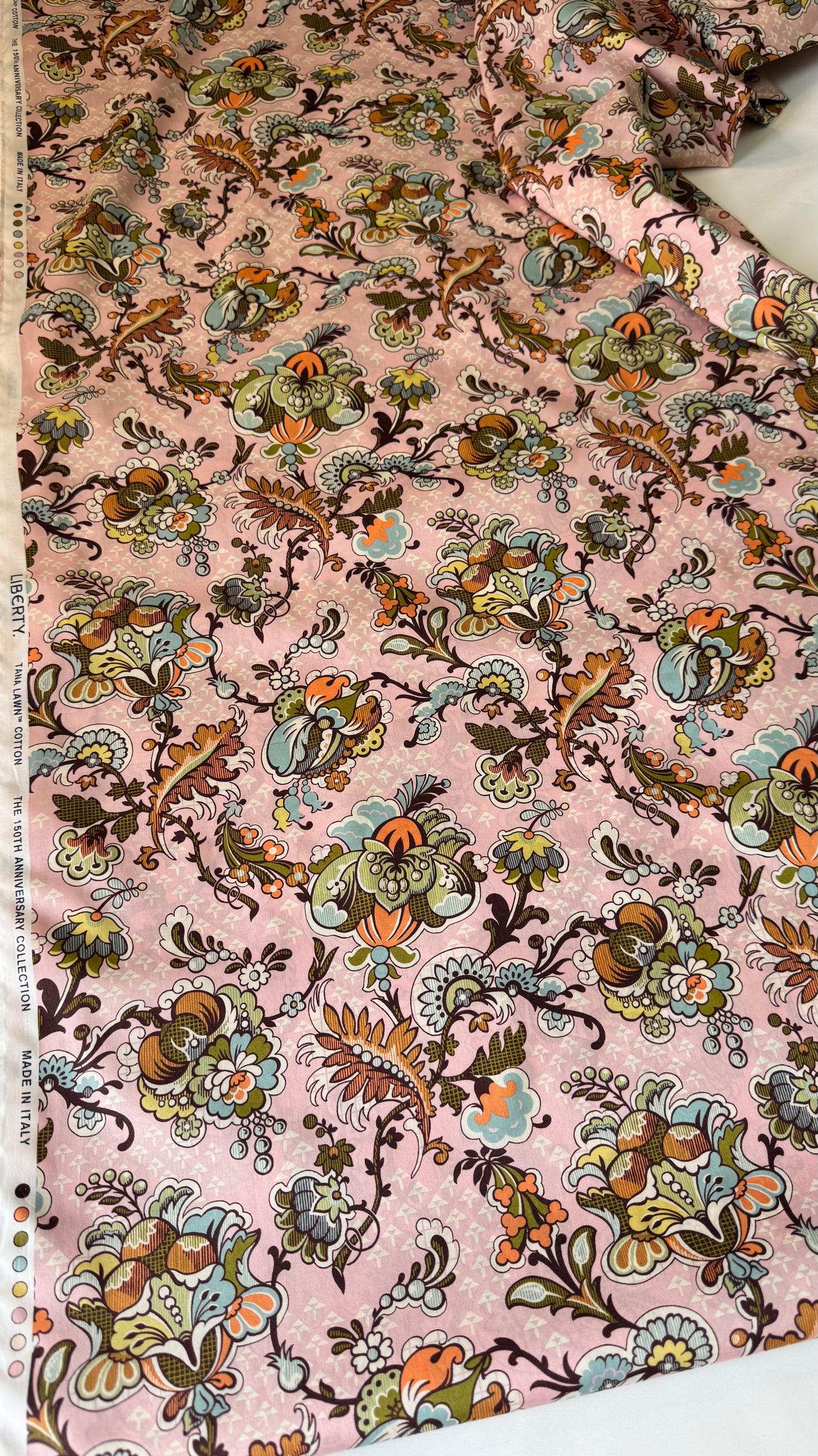 Liberty Fabrics Weavers Wonder B Tana Lawn Cotton 3m