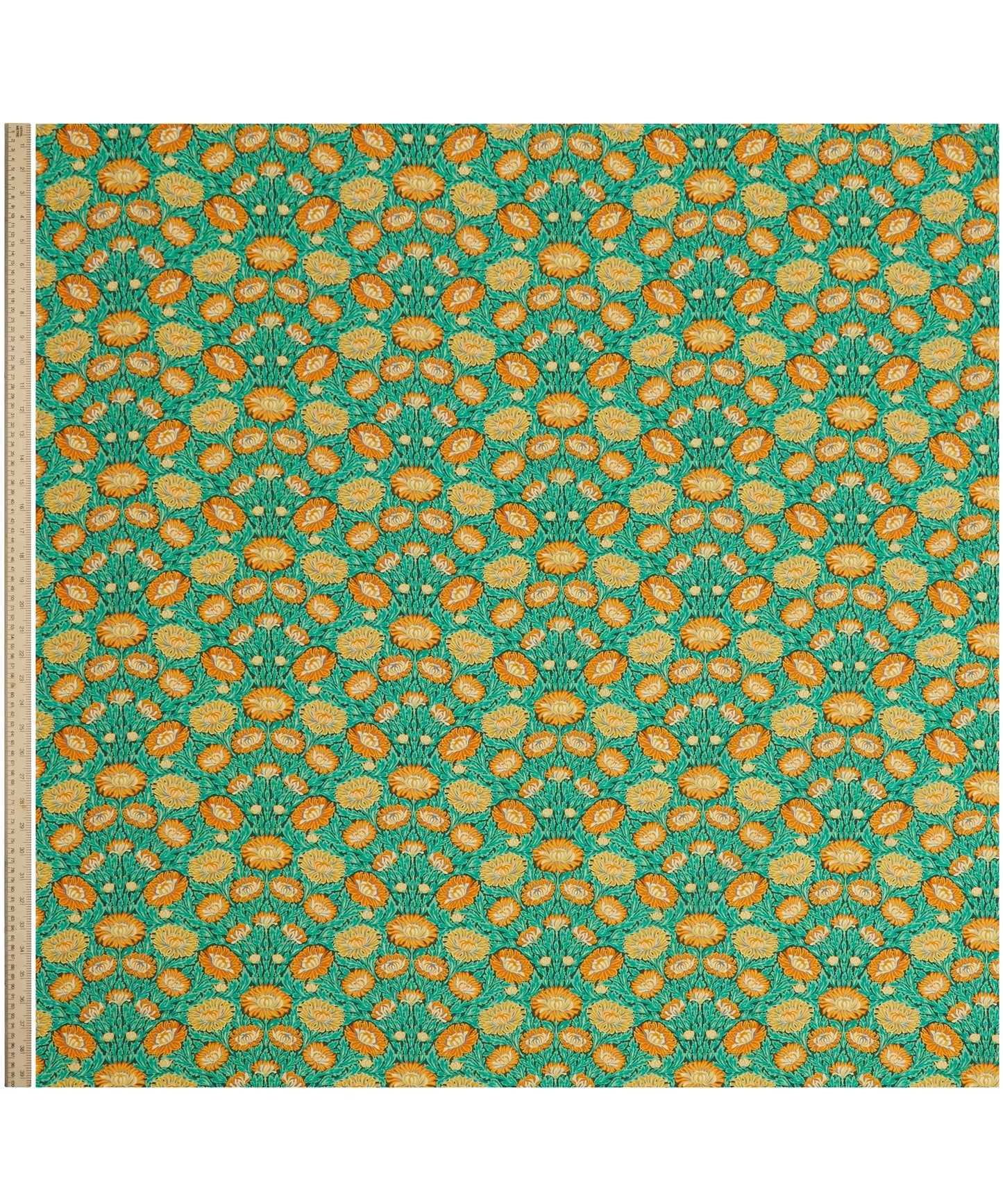Liberty Fabrics Cynthia Nouveau green Tana Lawn Cotton