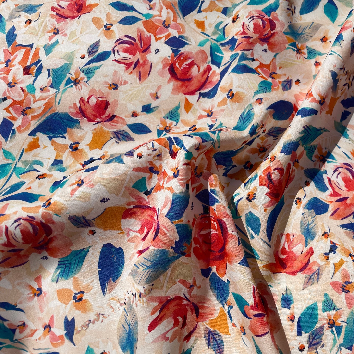 Liberty Fabrics Flourishing Bloom B Tana Lawn Cotton 3m