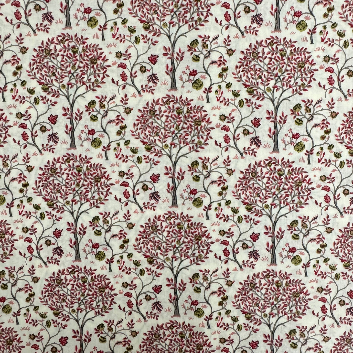 Mulberry Tree Red (English cotton Tana Lawn) 3m