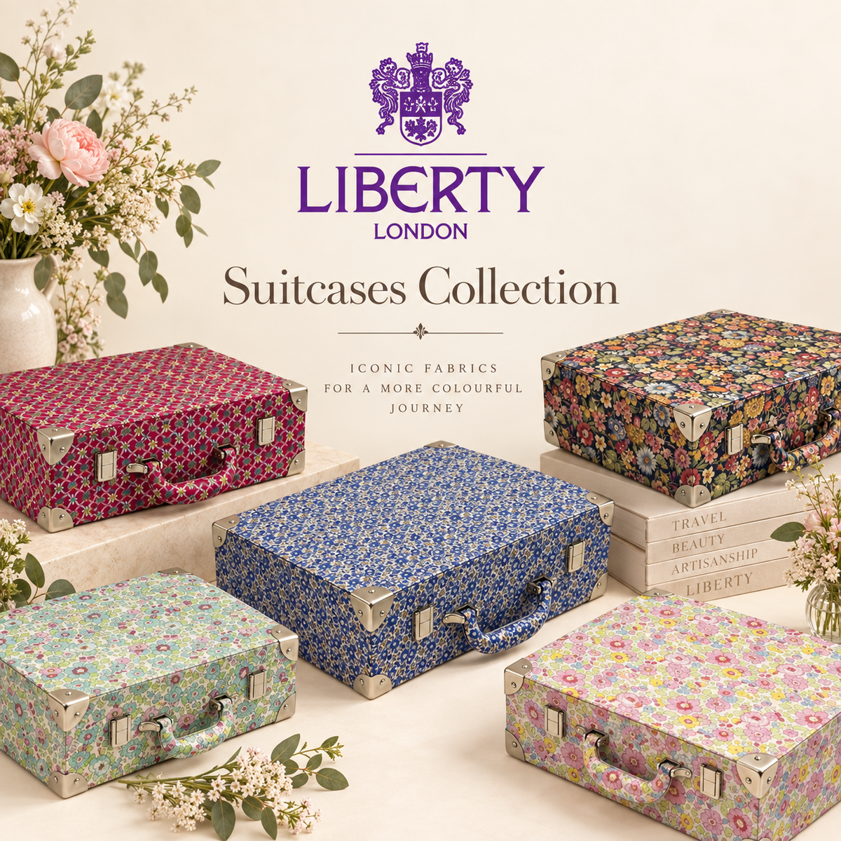 Liberty London Suitcases Collection