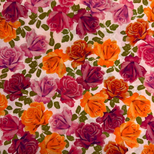 Liberty Fabric  Roses O Tana Lawn™ Cotton 3m