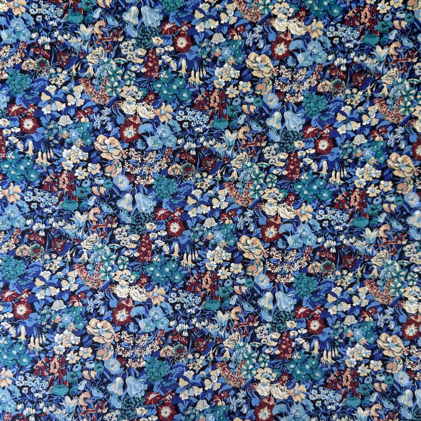 Liberty Fabrics Cottage Garden B Tana Lawn Cotton