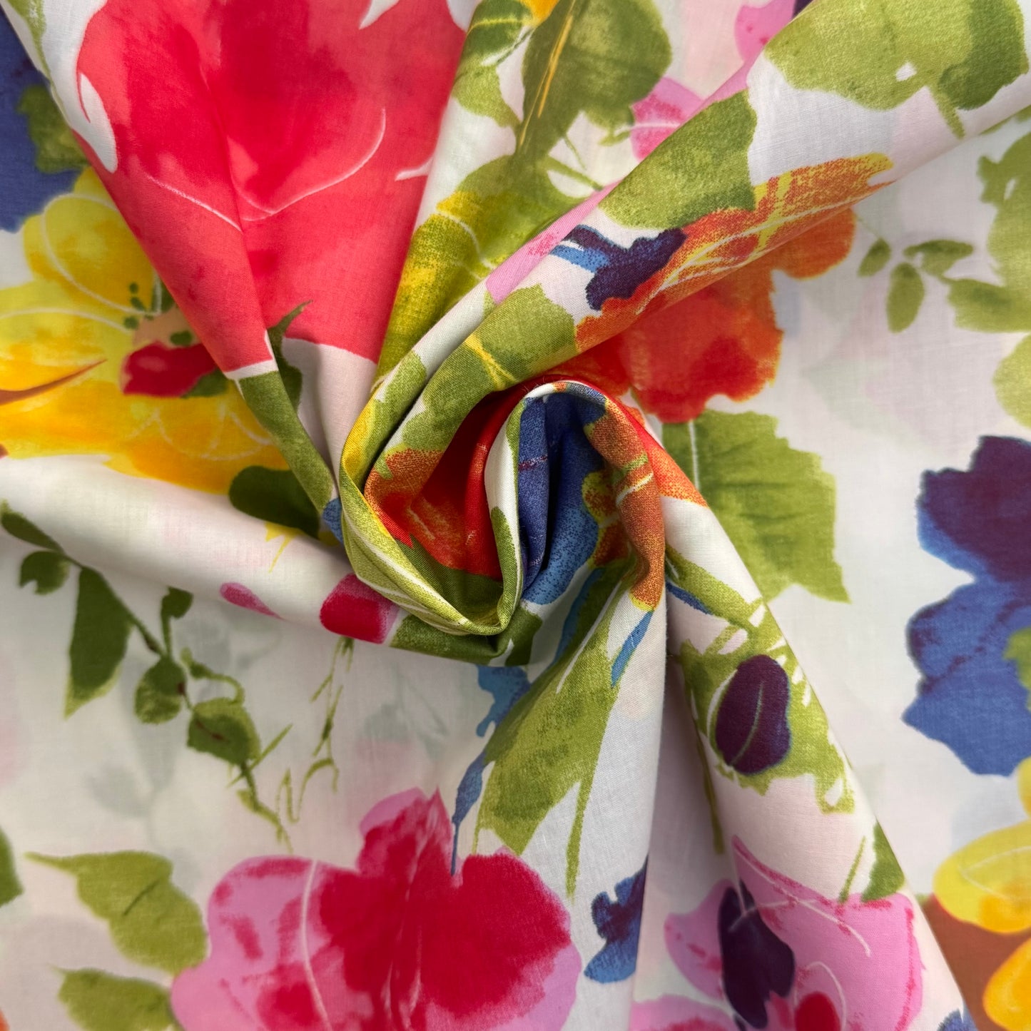 English Cotton Lawn Fabric 3m