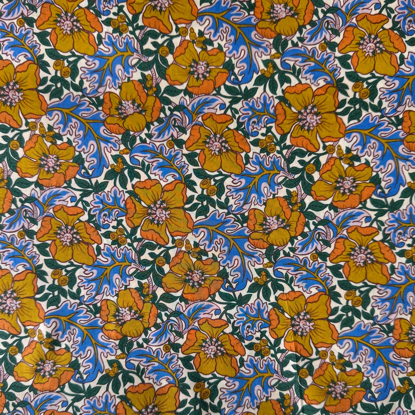 Liberty Fabrics Millie Francesca B Tana Lawn Cotton 3m