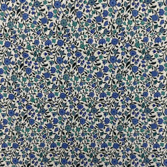 Liberty of London Queen's Gallery Blue Tana Lawn