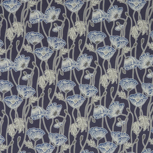 Liberty Fabrics Erito Poppy B Tana Lawn Cotton