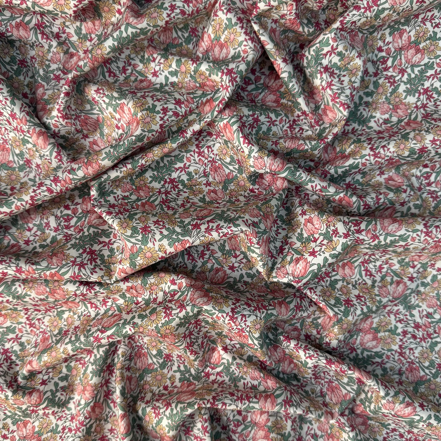 Liberty Fabrics Francesca Tulip A Tana Lawn Cotton 3m