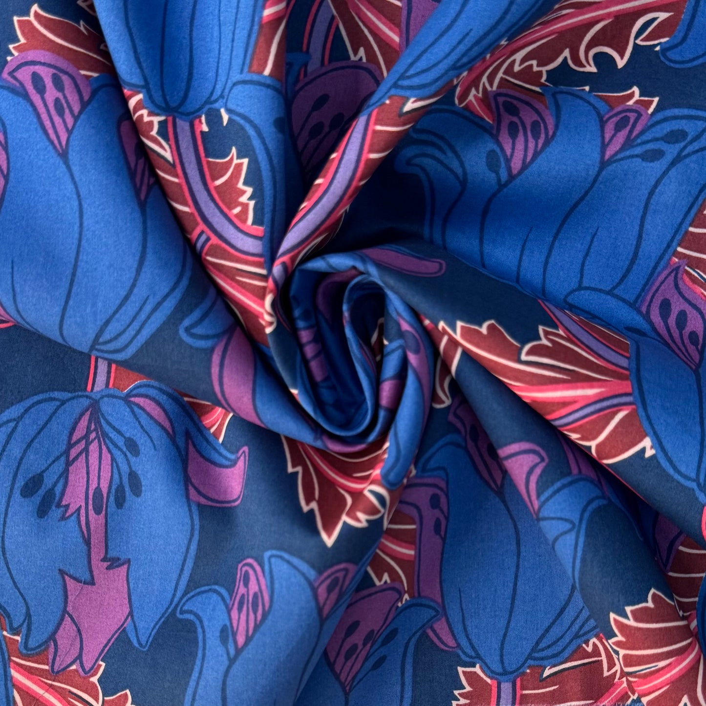 Liberty Fabric Evelyn Dawn Blue Cotton Tana Lawn® 3m