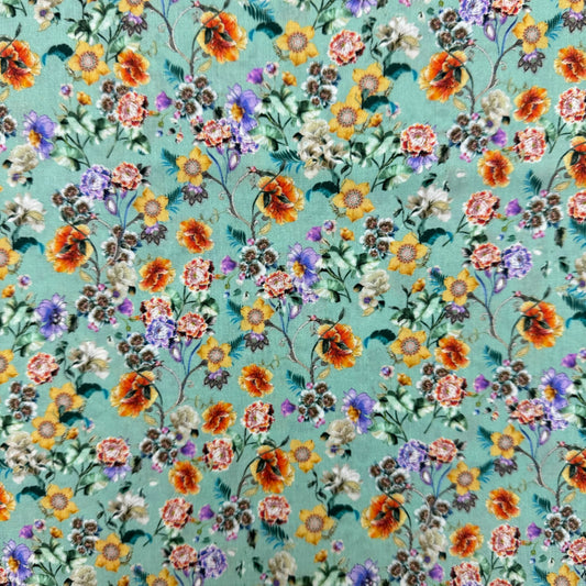 Tiffany flowers (Italian cotton Tana Lawn) 3m