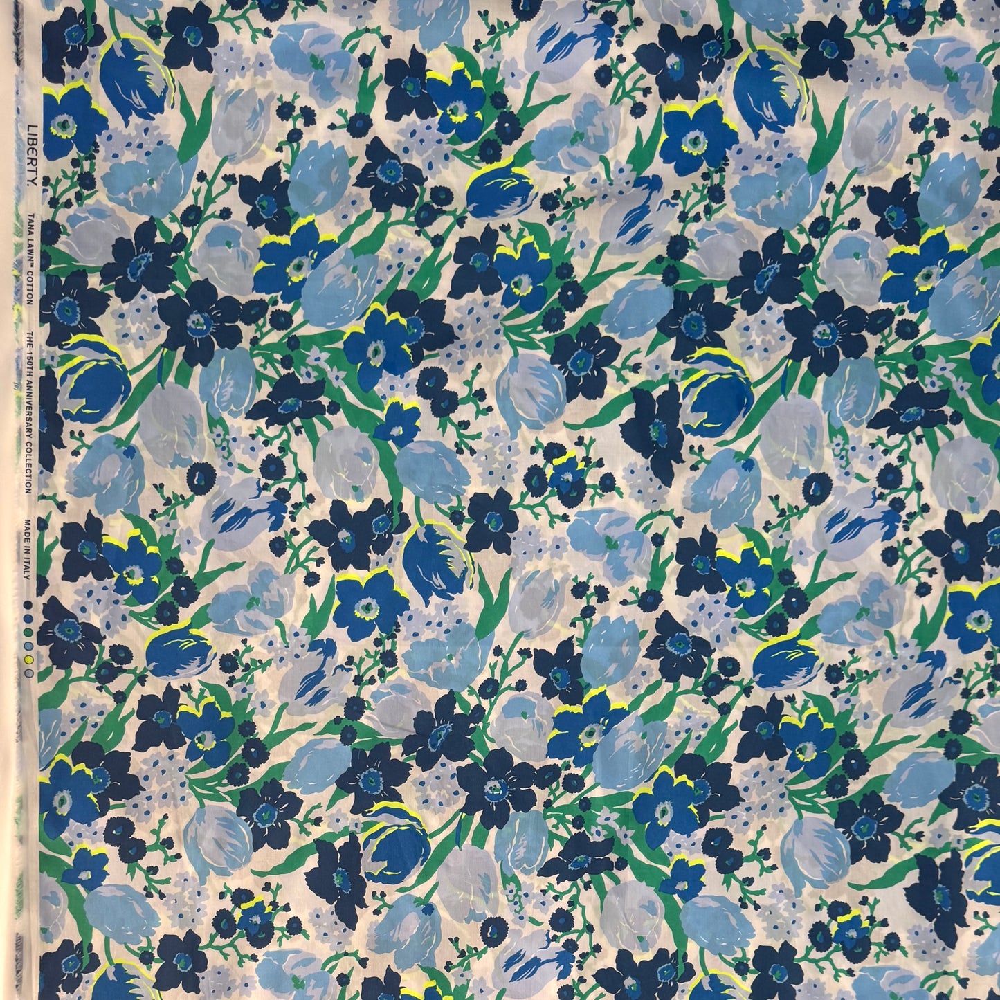 Liberty Fabric Mariana Boutique blue Cotton Tana Lawn® 3m