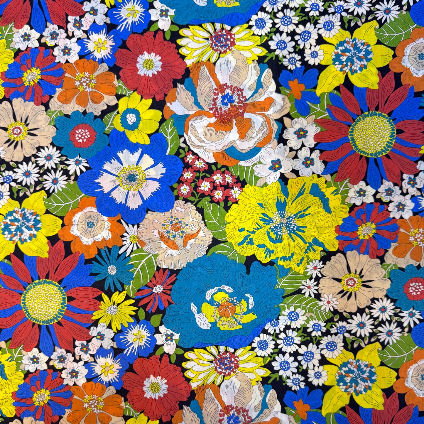 Liberty Fabric summer in the sun Cotton Tana Lawn® 3m