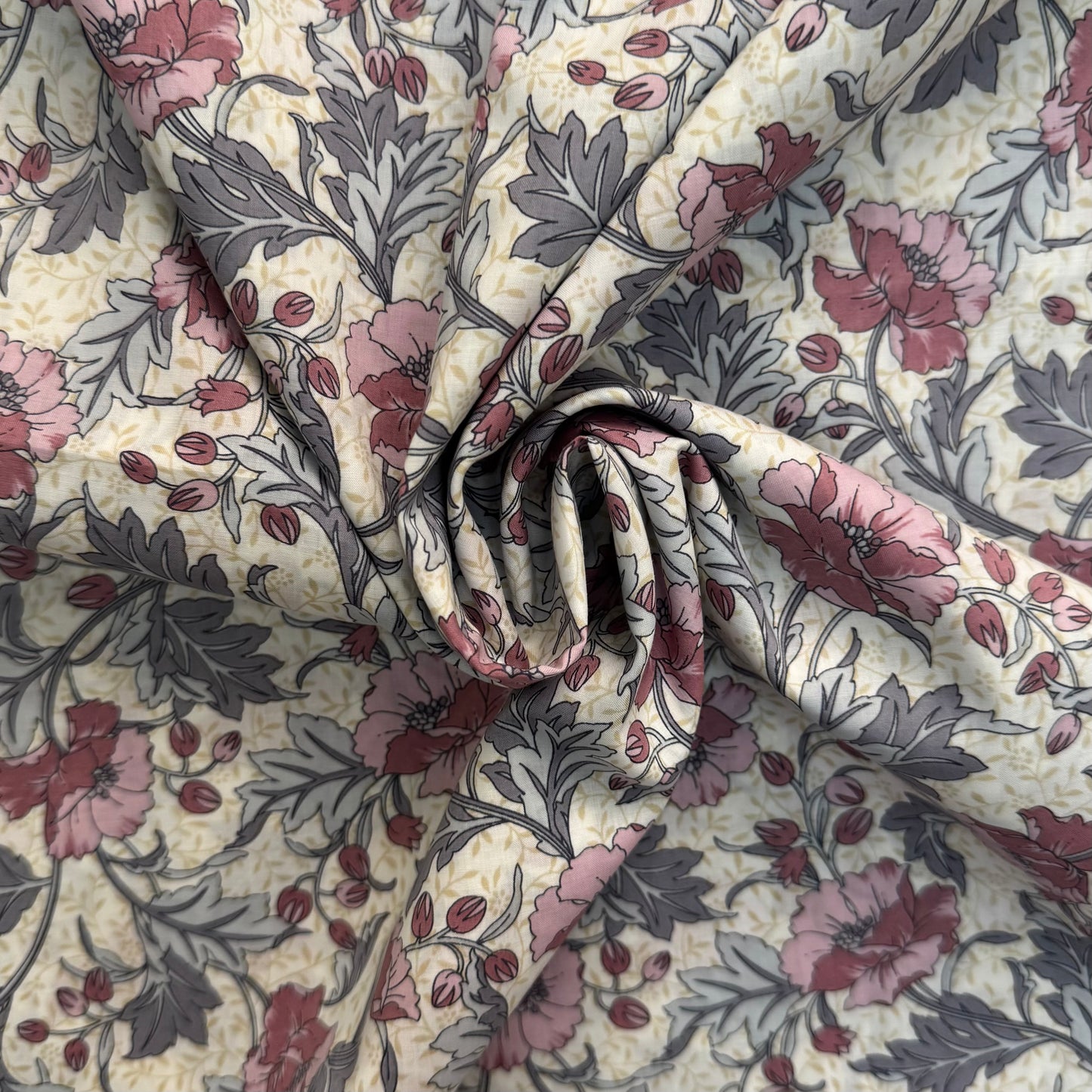 English Cotton Lawn Fabric 3m