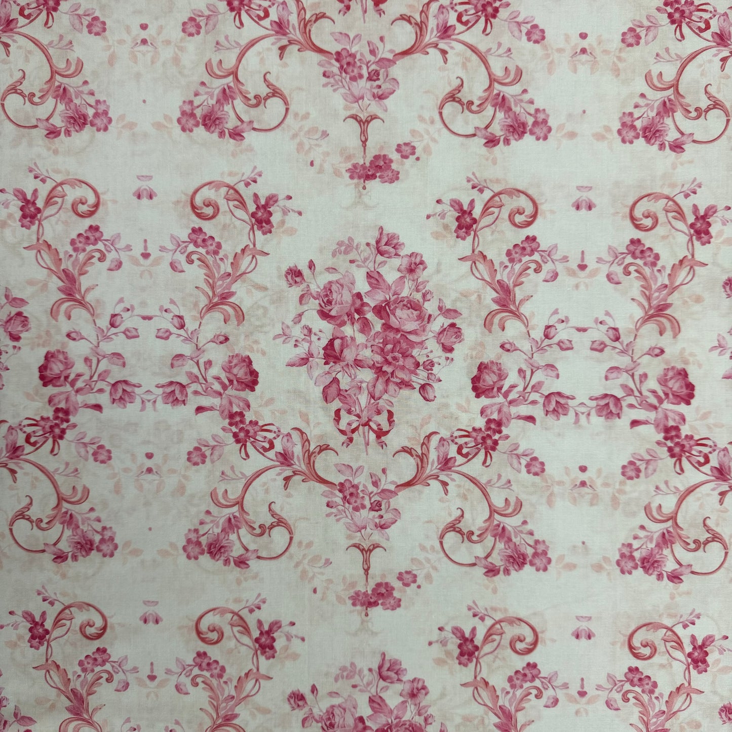 Vintage pink floral (Classico Arancia cotton) 3m