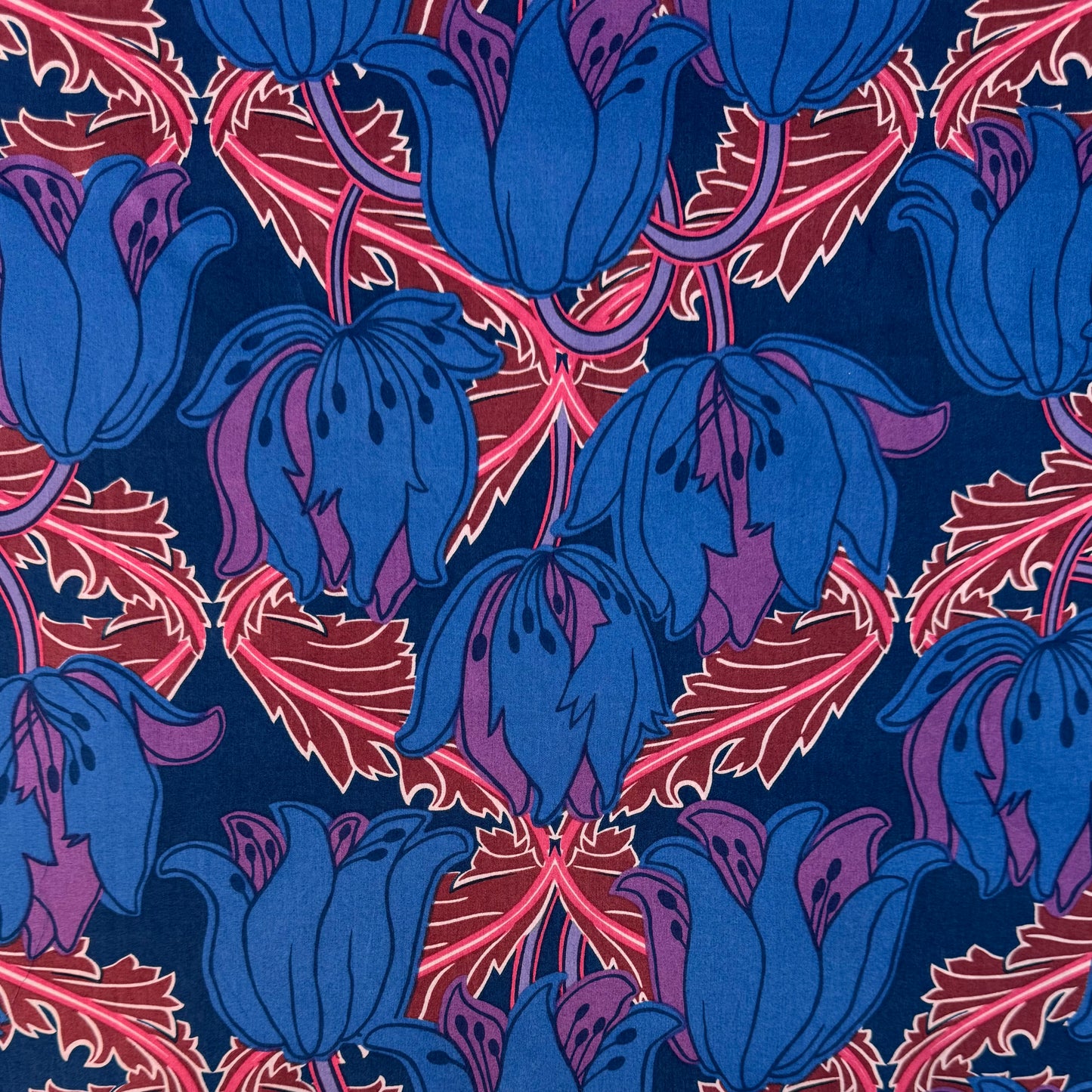 Liberty Fabric Evelyn Dawn Blue Cotton Tana Lawn® 3m