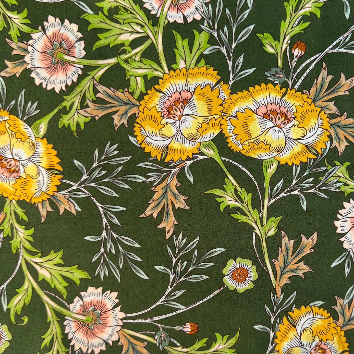 Liberty Fabric legacy new Scale Green Cotton Tana Lawn® 3m