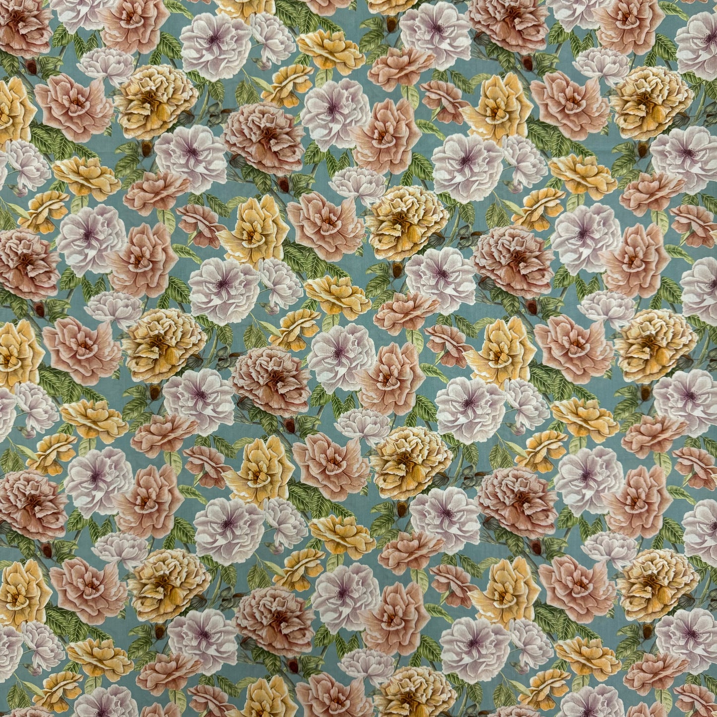 Liberty English Rose A Cotton Tana Lawn