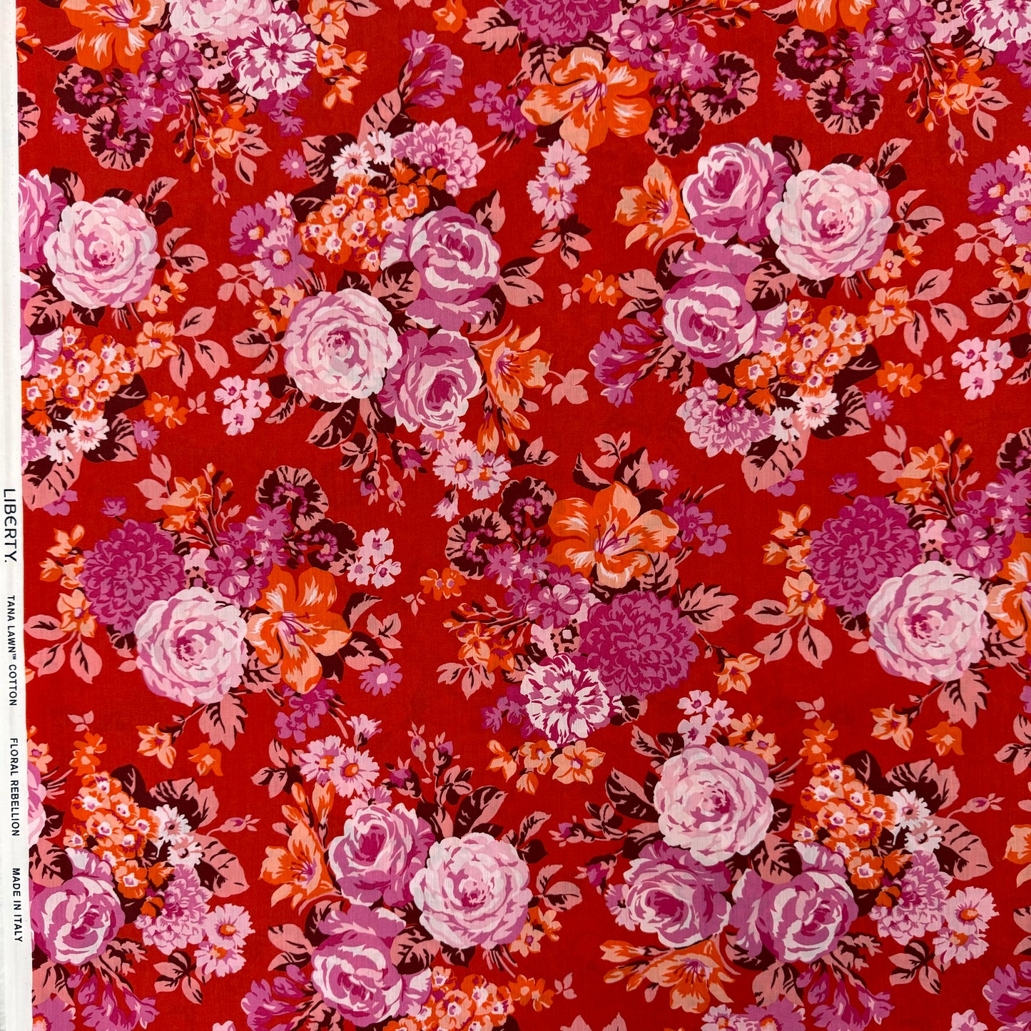 Liberty Fabric Floral RebellonTana Lawn™ Cotton 3m