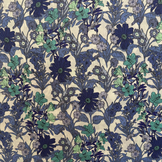 English Cotton Lawn Fabric 3m