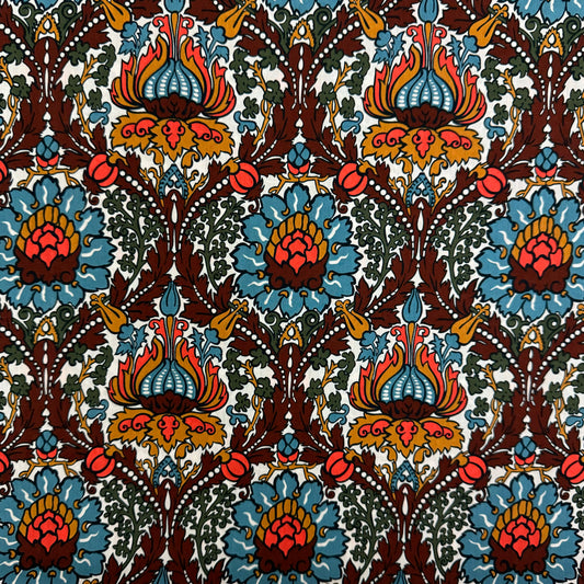 LIBERTY Electric Nouveau brown Tana Lawn™ Cotton