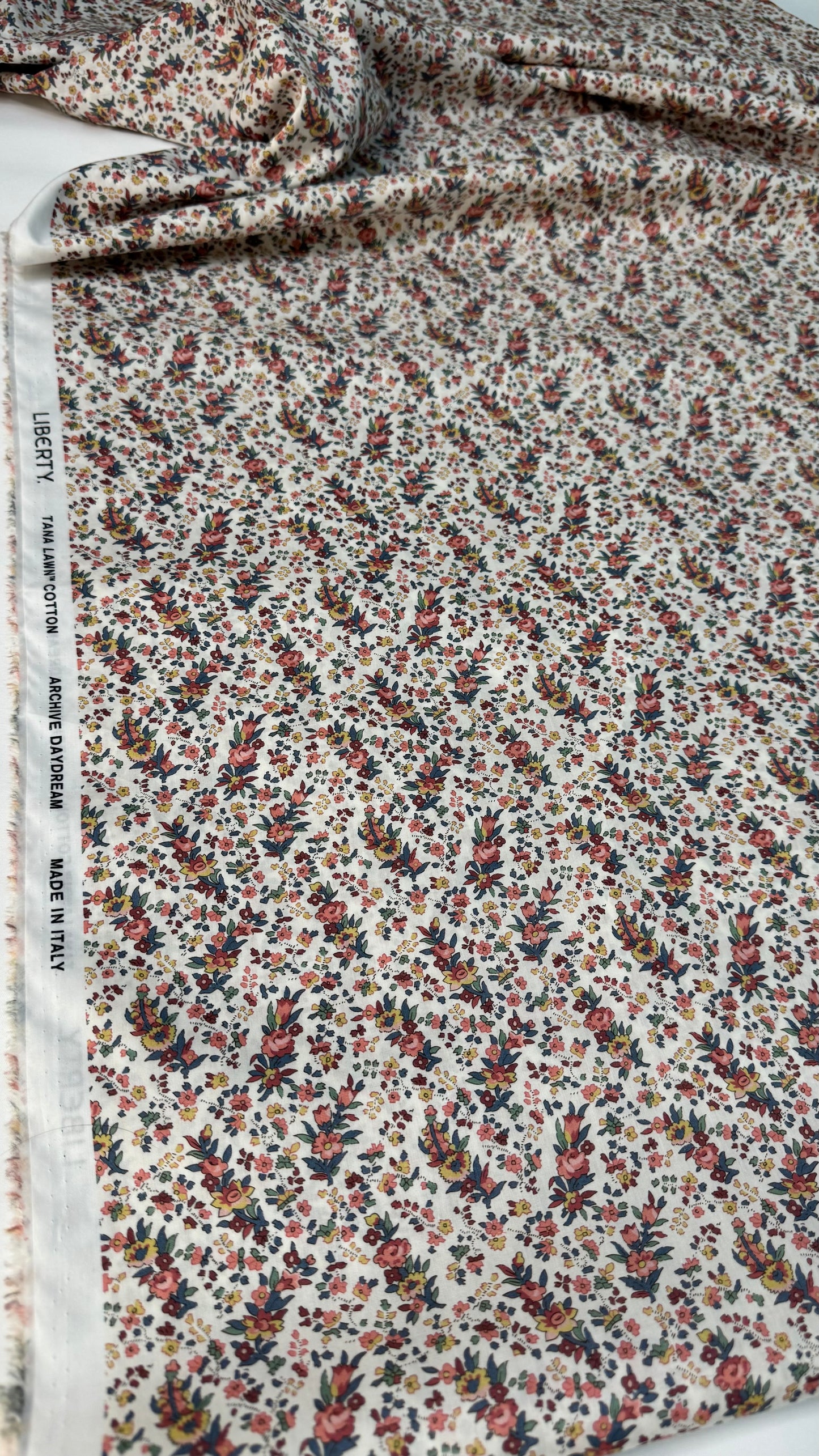 Liberty Fabrics Christabel Rose A Tana Lawn Cotton