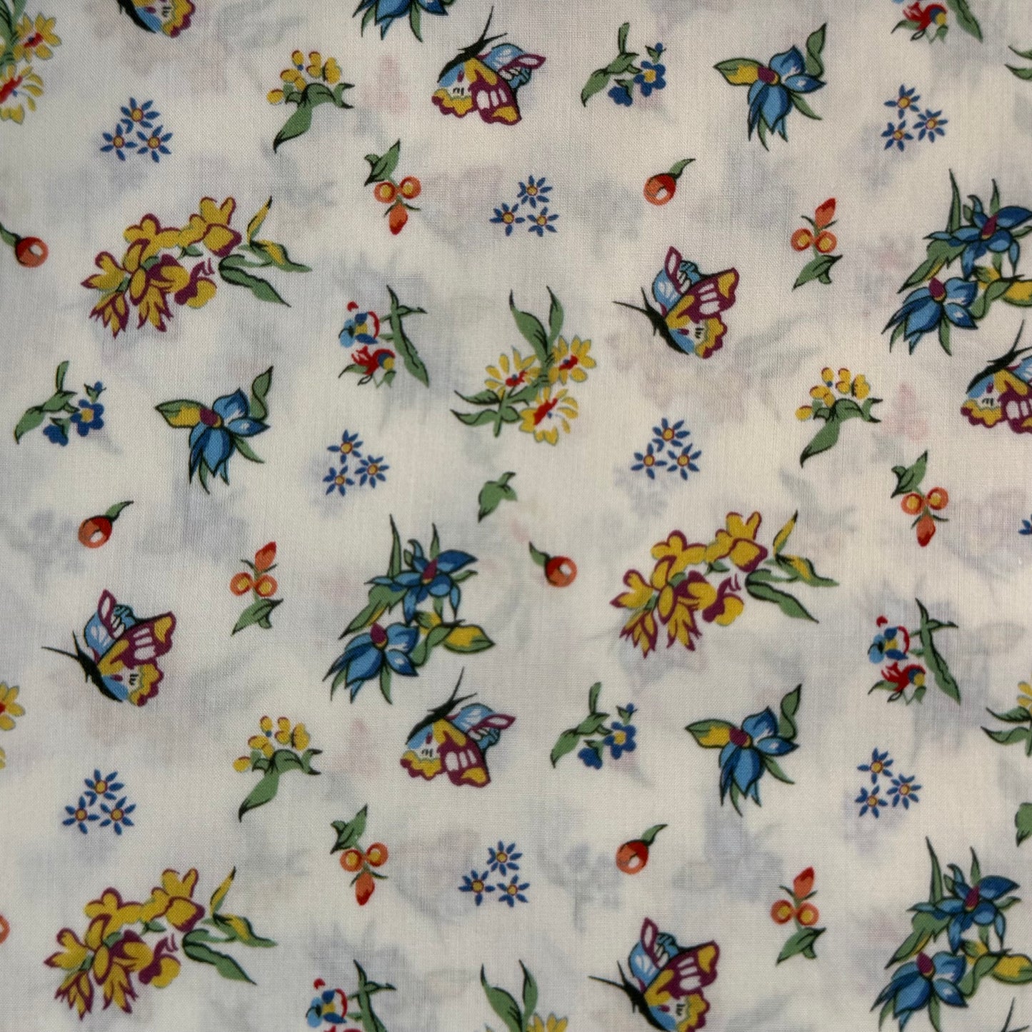 Liberty Fabrics Lily Butterfly A Tana Lawn Cotton 3m