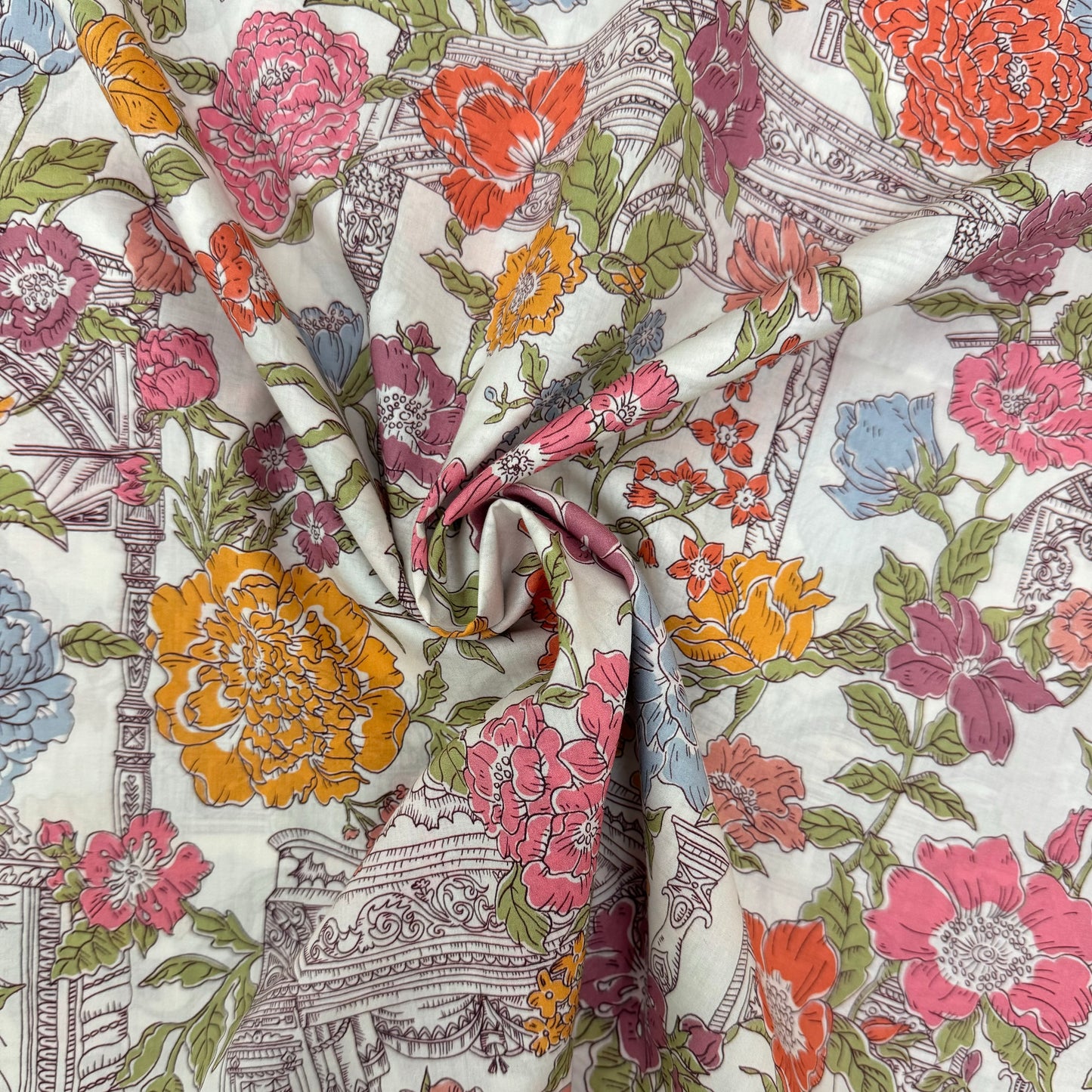 Liberty Fabrics Mary B Tana Lawn Cotton 3m