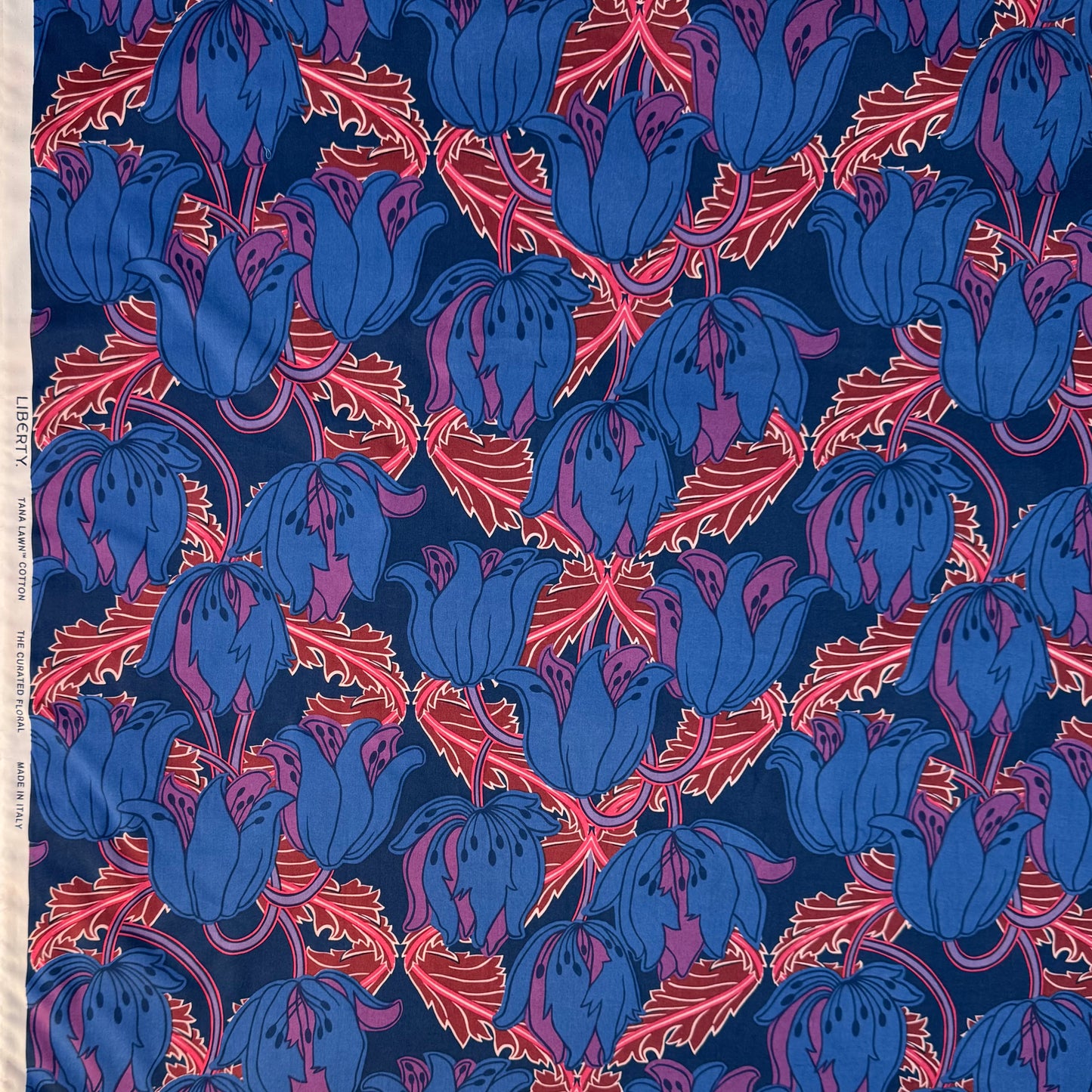 Liberty Fabric Evelyn Dawn Blue Cotton Tana Lawn® 3m