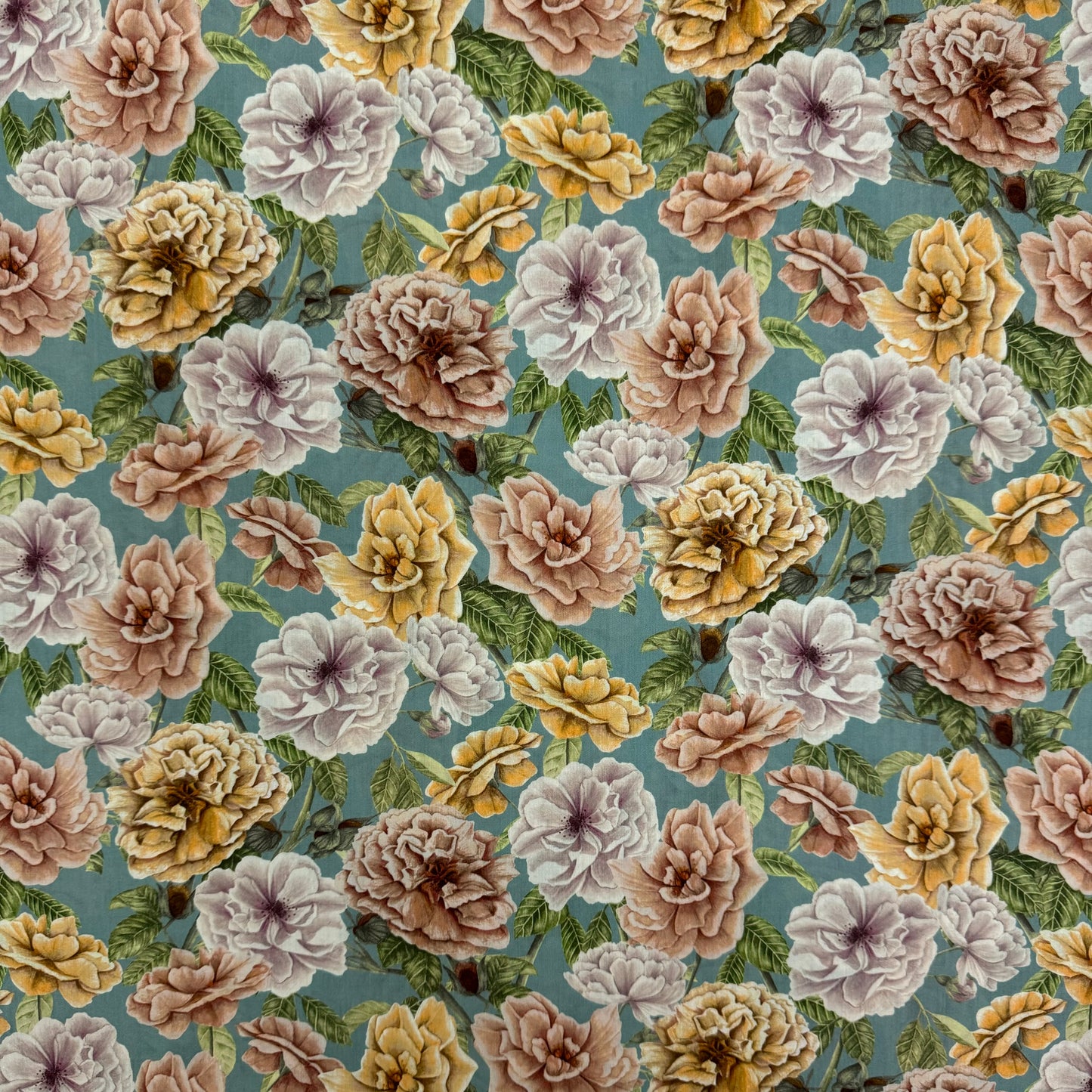 Liberty English Rose A Cotton Tana Lawn