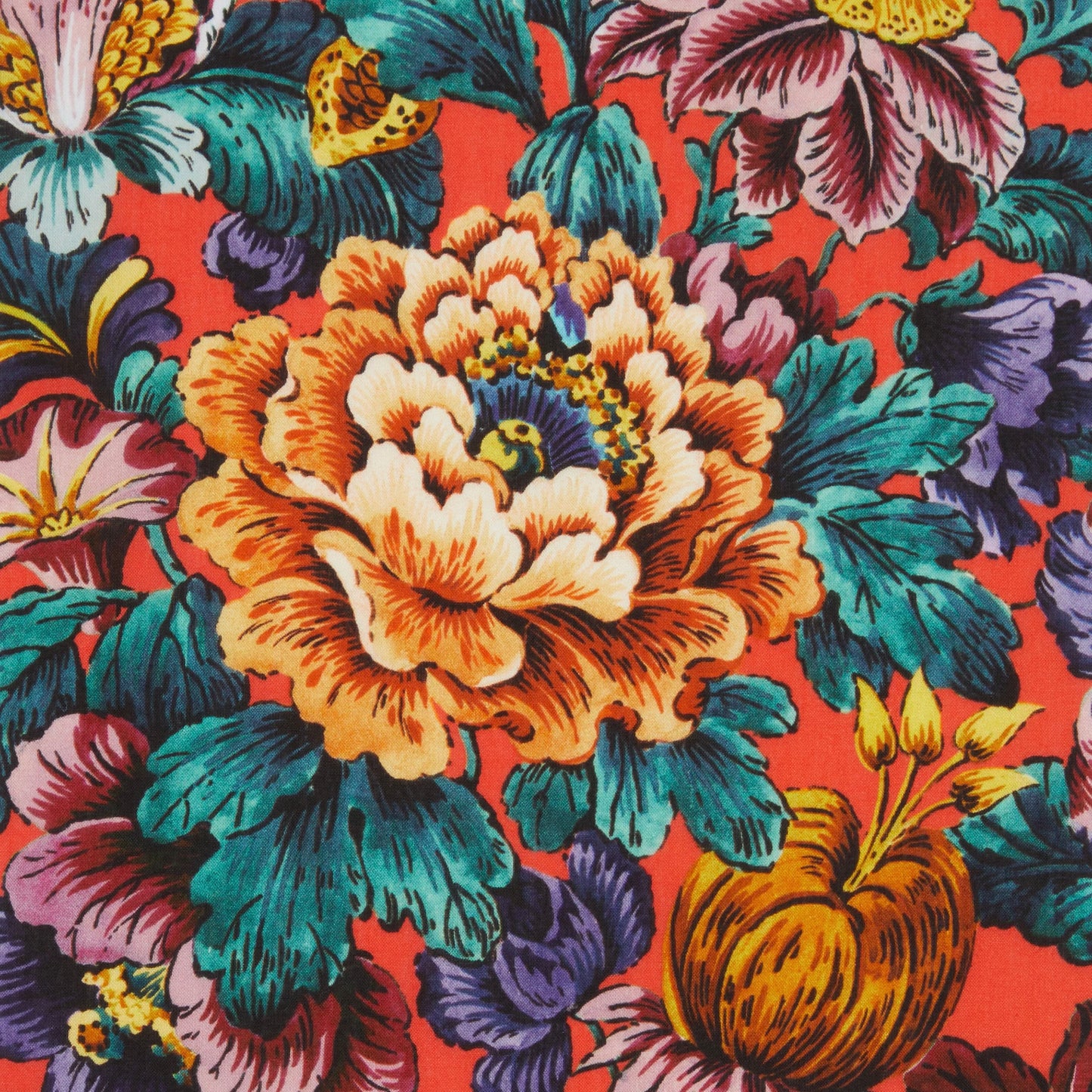 Liberty Fabrics Cecily Floral A Tana Lawn Cotton 3m