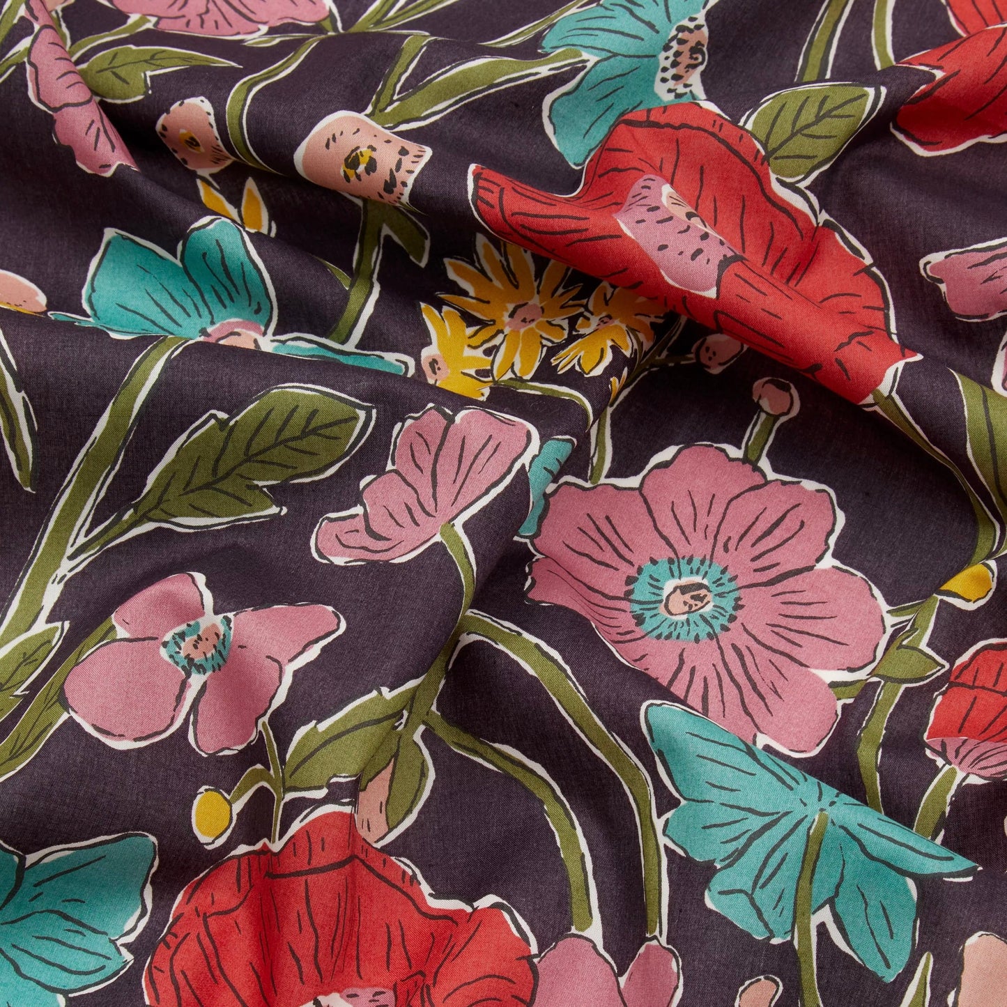 Liberty Fabrics Louie’s Meadow A Tana Lawn Cotton 3m