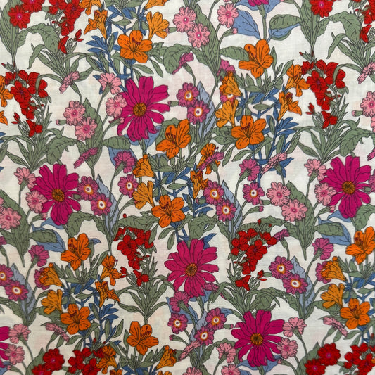 English Cotton Lawn Fabric 3m