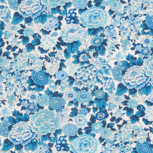 LIBERTY FABRICS Elysian Day Blue Tana Lawn™ Cotton