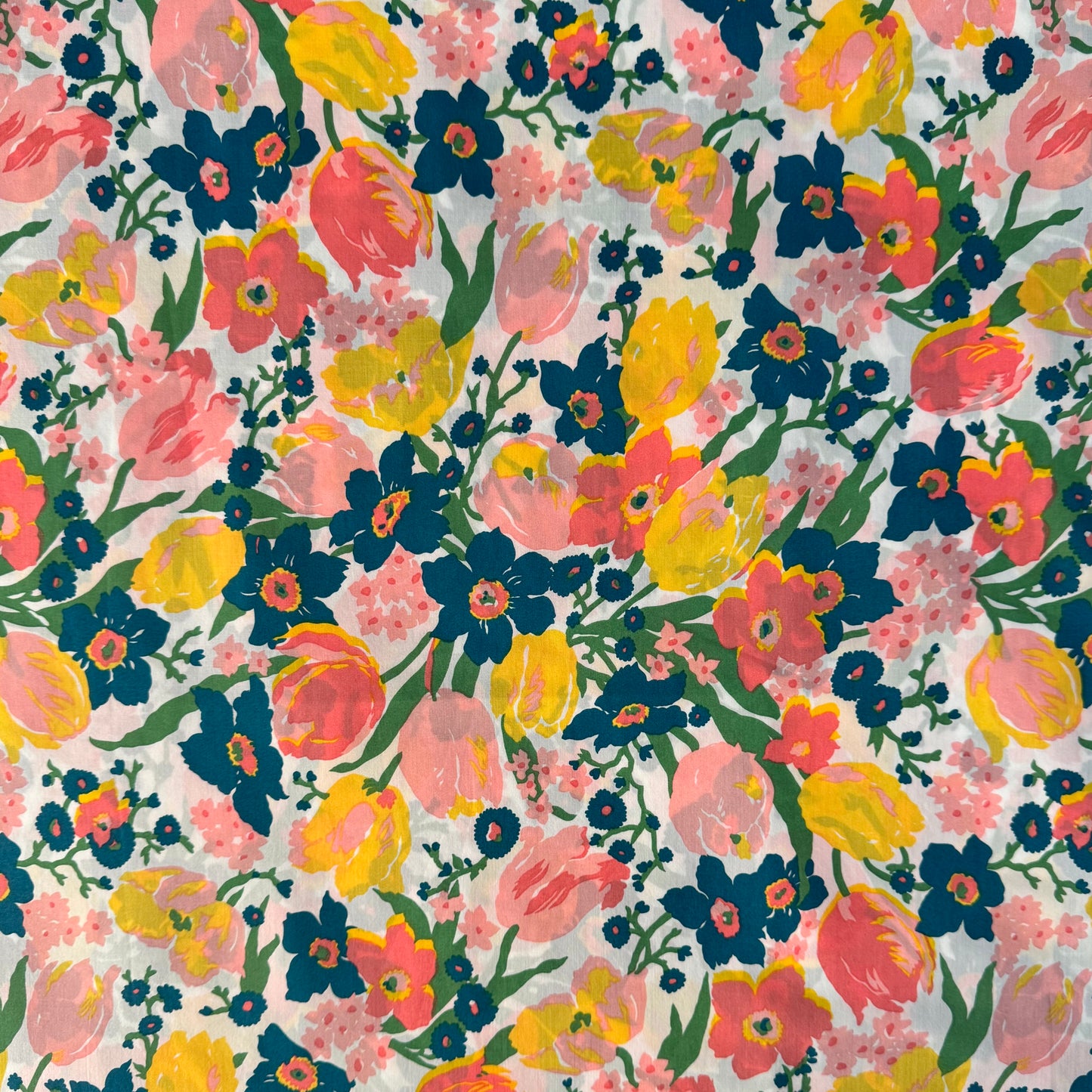 Liberty Fabric Mariana Boutique orange Cotton Tana Lawn® 3m