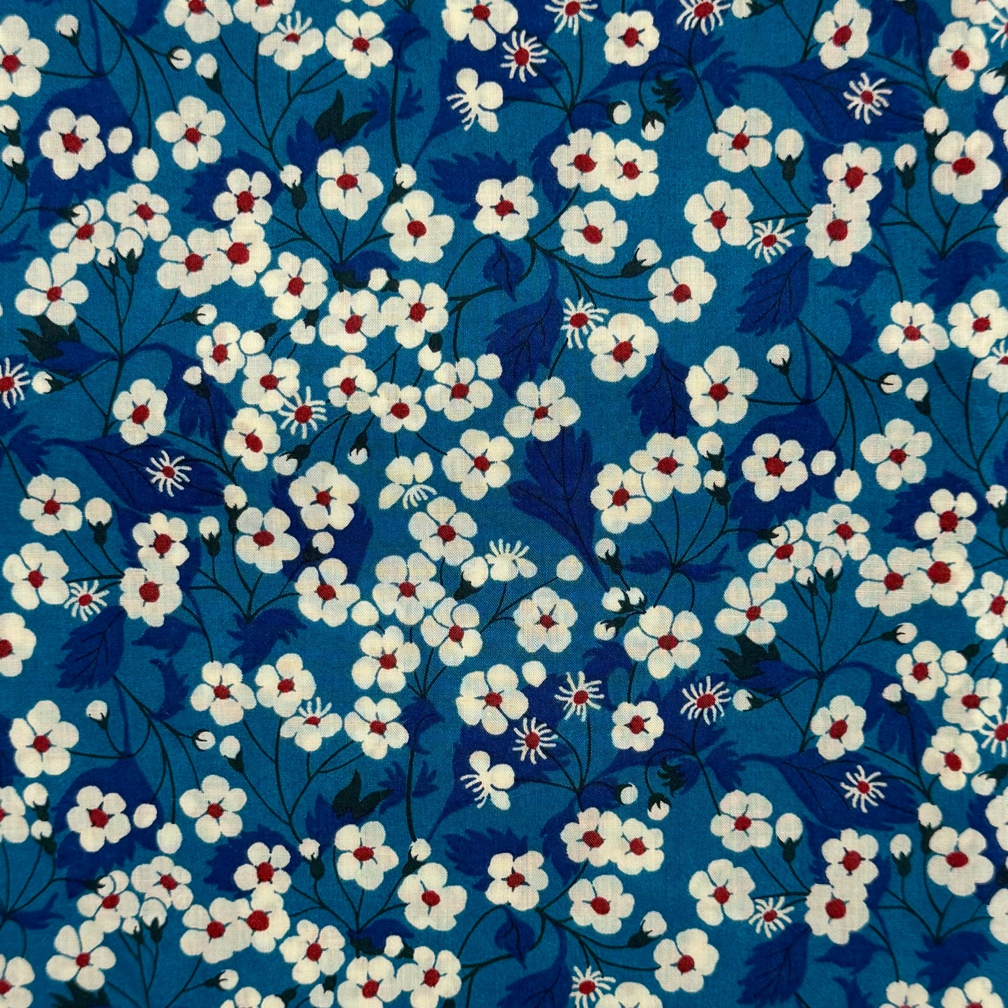 Liberty Fabric Mitsi Blue