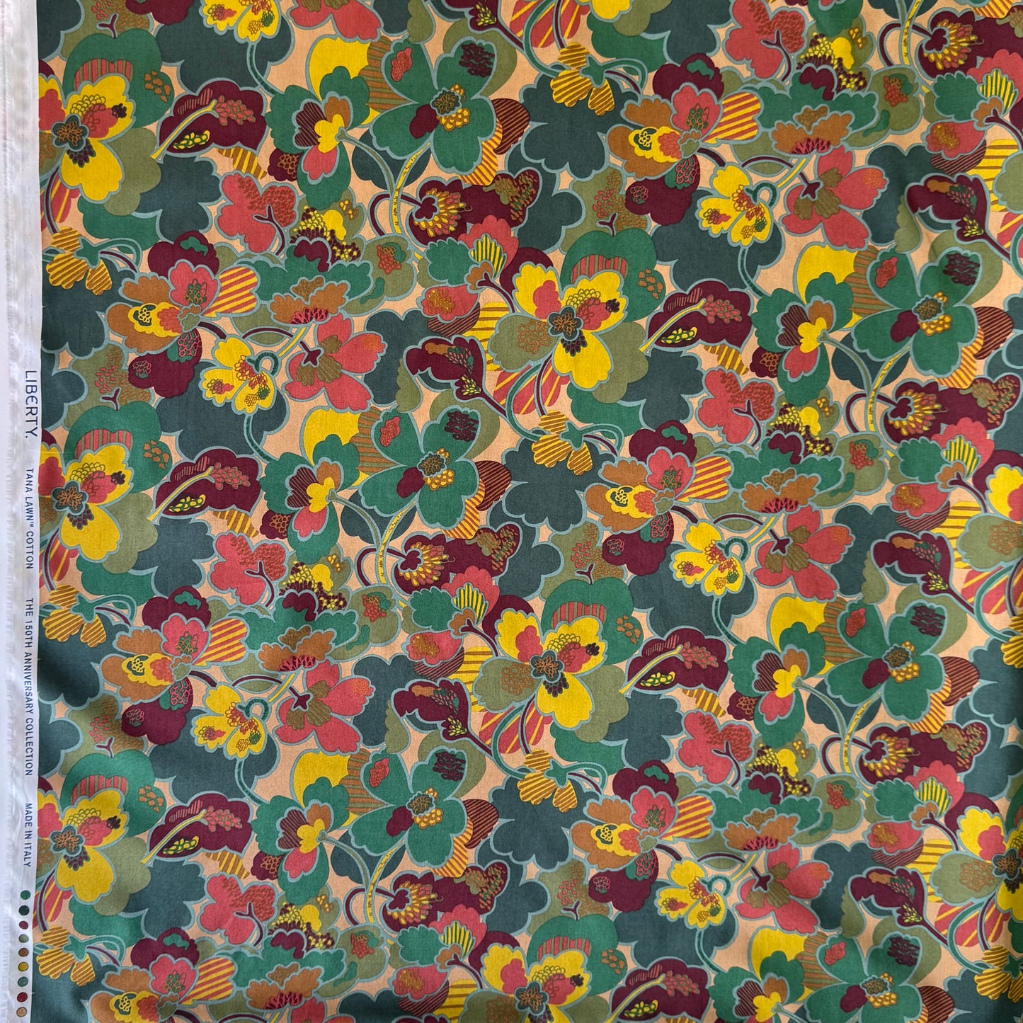 Liberty Fabrics Prospect Flower C Tana Lawn Cotton 3m